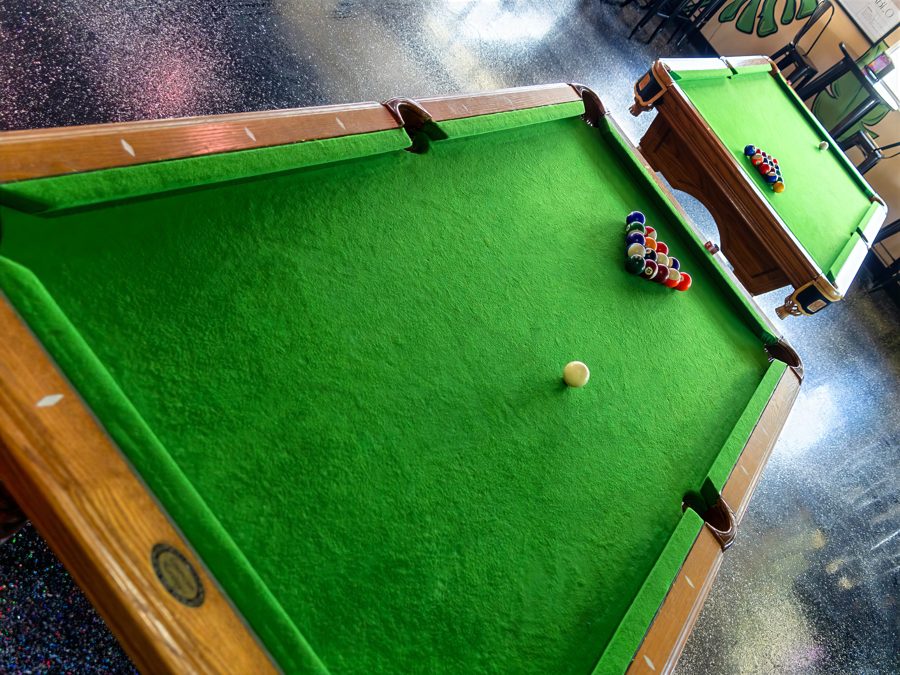 Pool tables at Kava and Company Jacksonville Beach